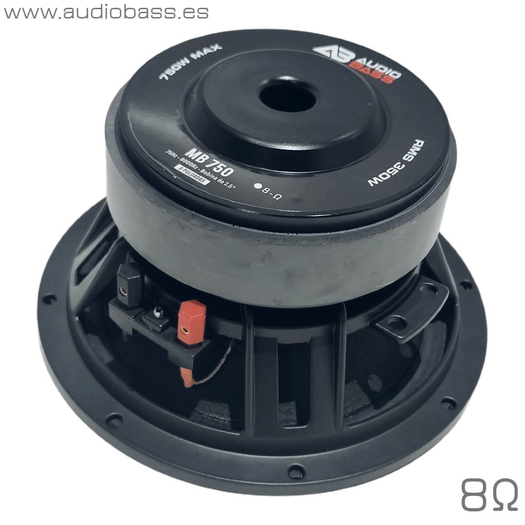 Medio de 8"- MB-750 / 8 Ohms