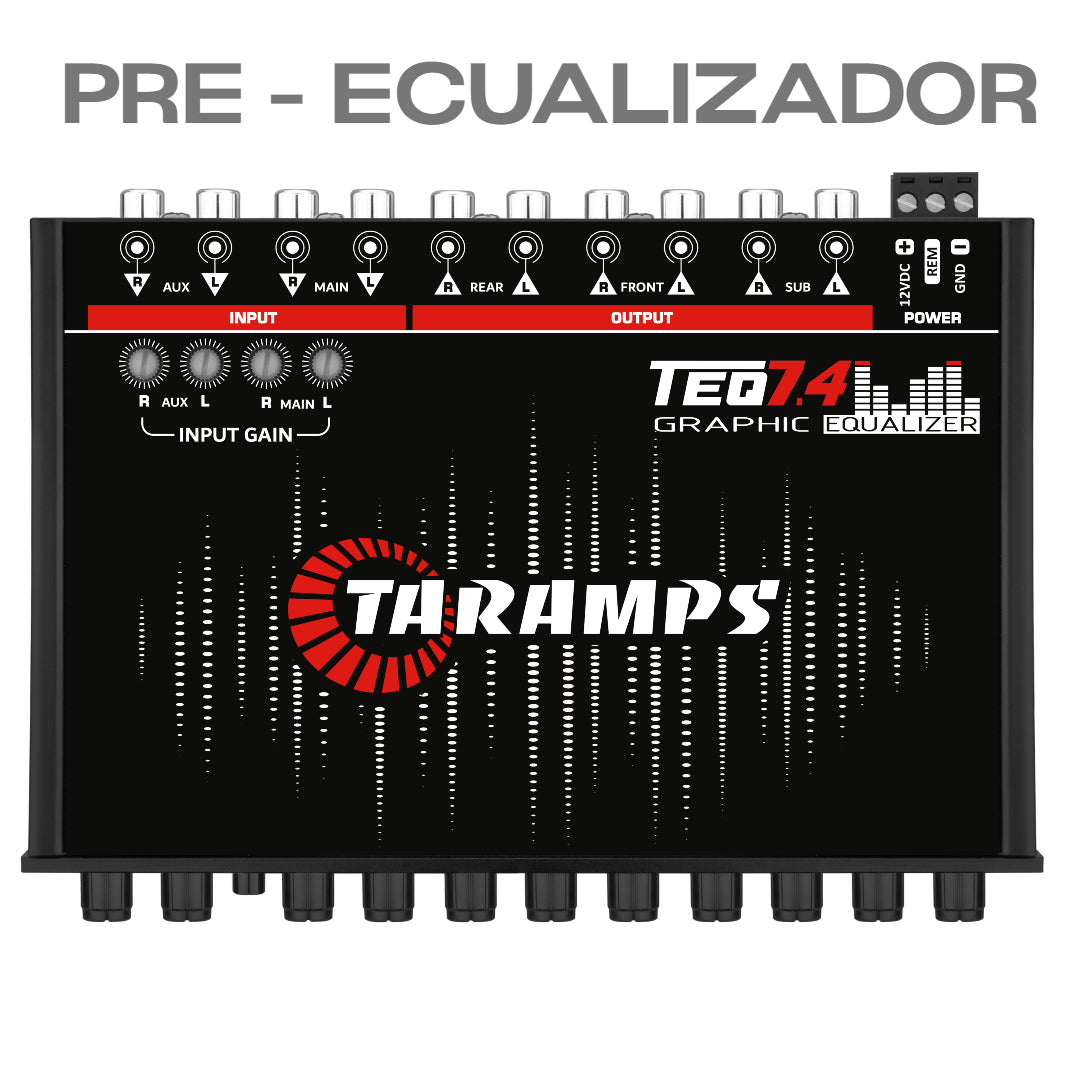 ECUALIZADOR TARAMPS TEQ7.4