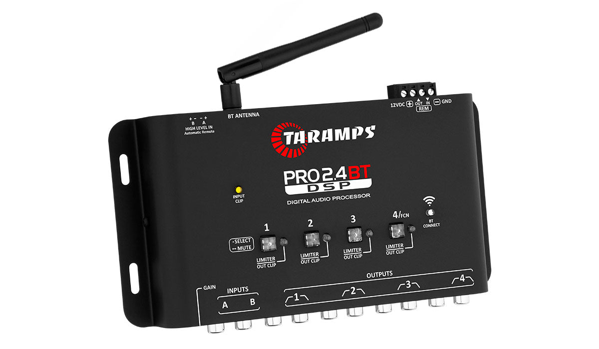PROCESADOR DE AUDIO TARAMPS PRO 2.4 BT