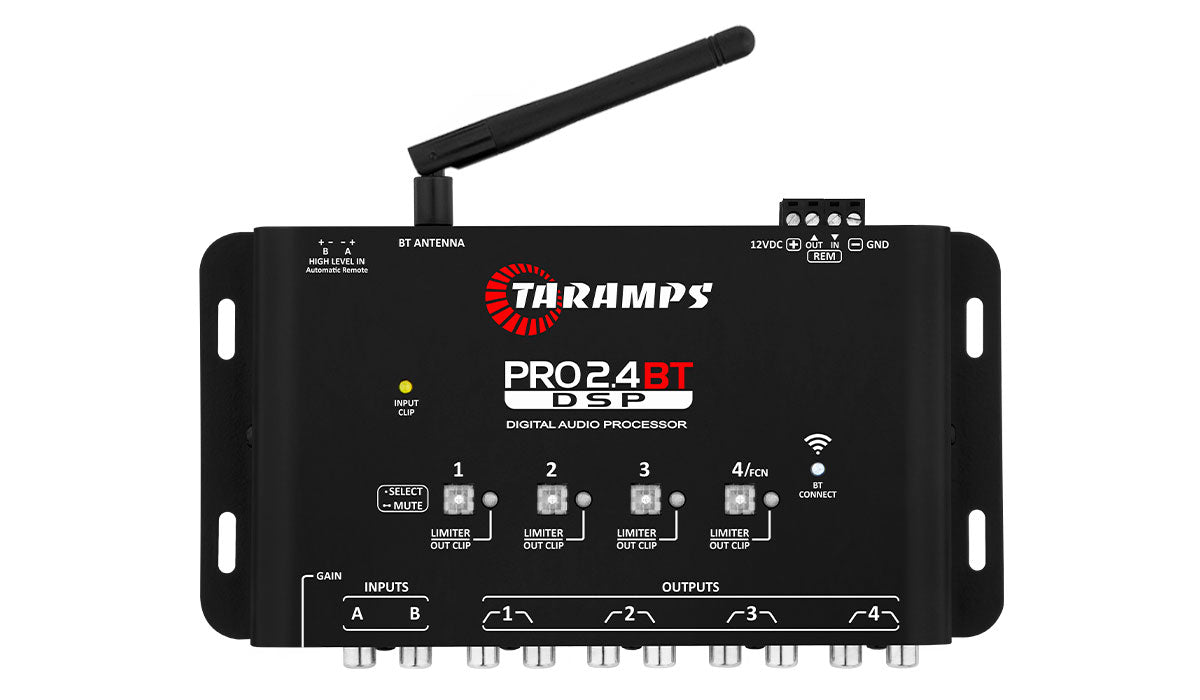 PROCESADOR DE AUDIO TARAMPS PRO 2.4 BT