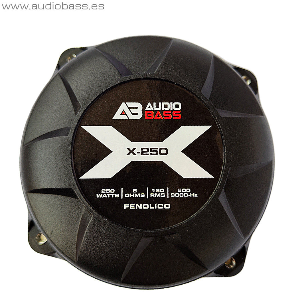 DRIVER ADUIOBASS X-250 / 8 OHMS + DIFSUSOR
