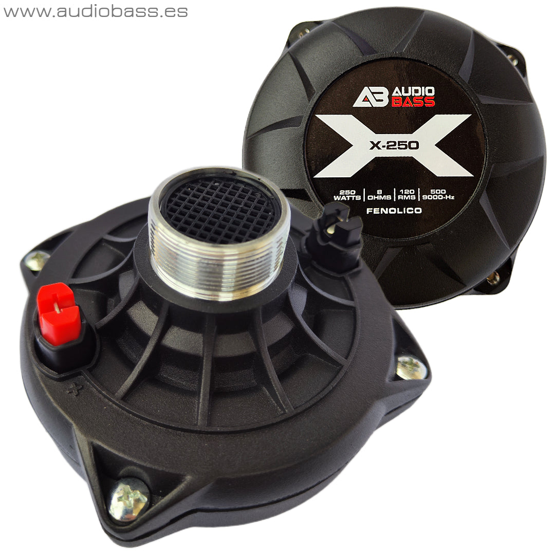 DRIVER ADUIOBASS X-250 / 8 OHMS + DIFSUSOR