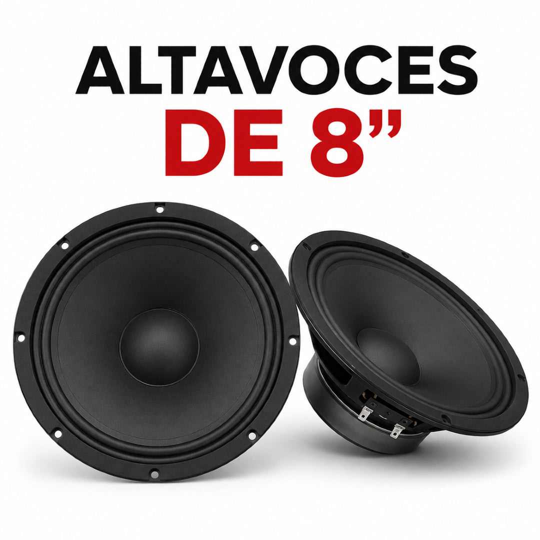 Altavoces 8"