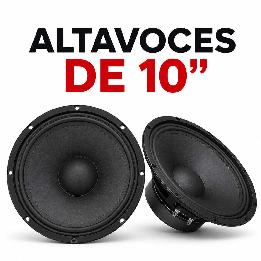 Altavoces 10" - Mid Bass