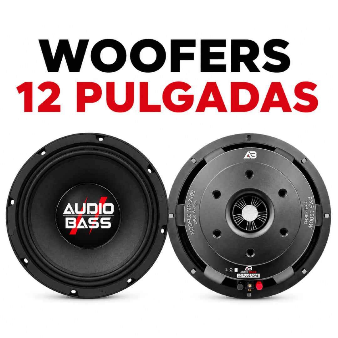 WOOFERS 12 PULGADAS
