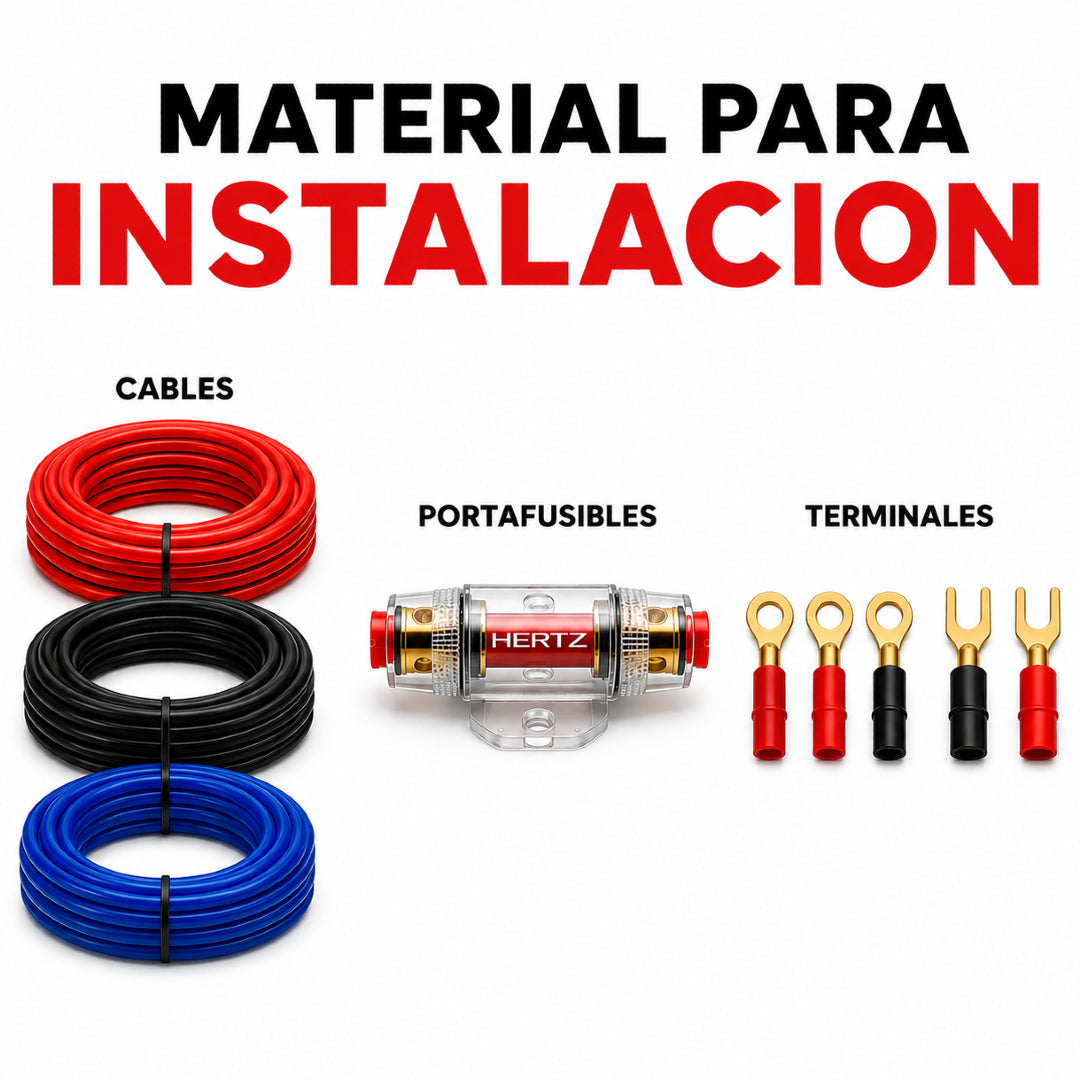 Material para instalacion