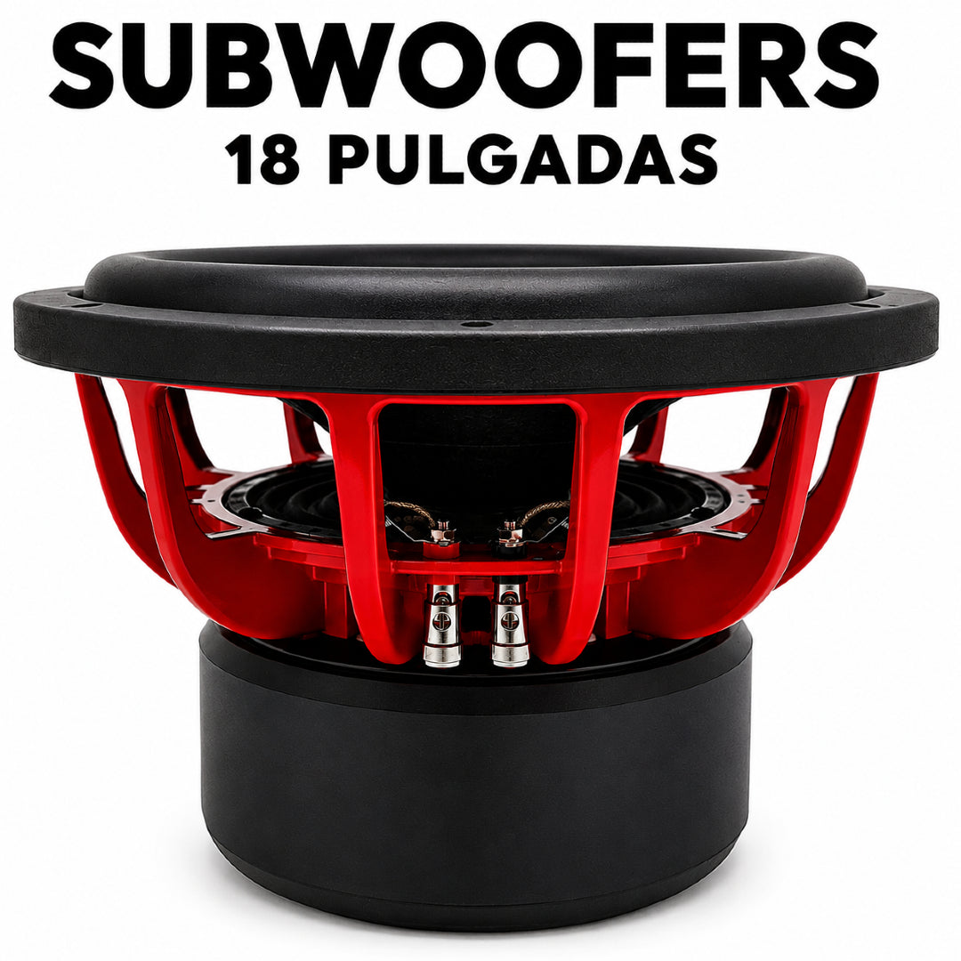 SUBWOOFERS 18"