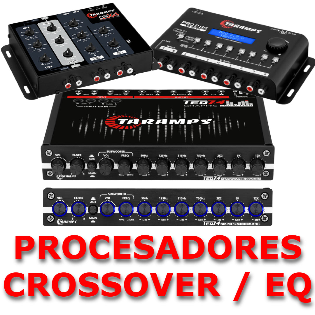 PROCESADORES/CROSSOVER/EQ