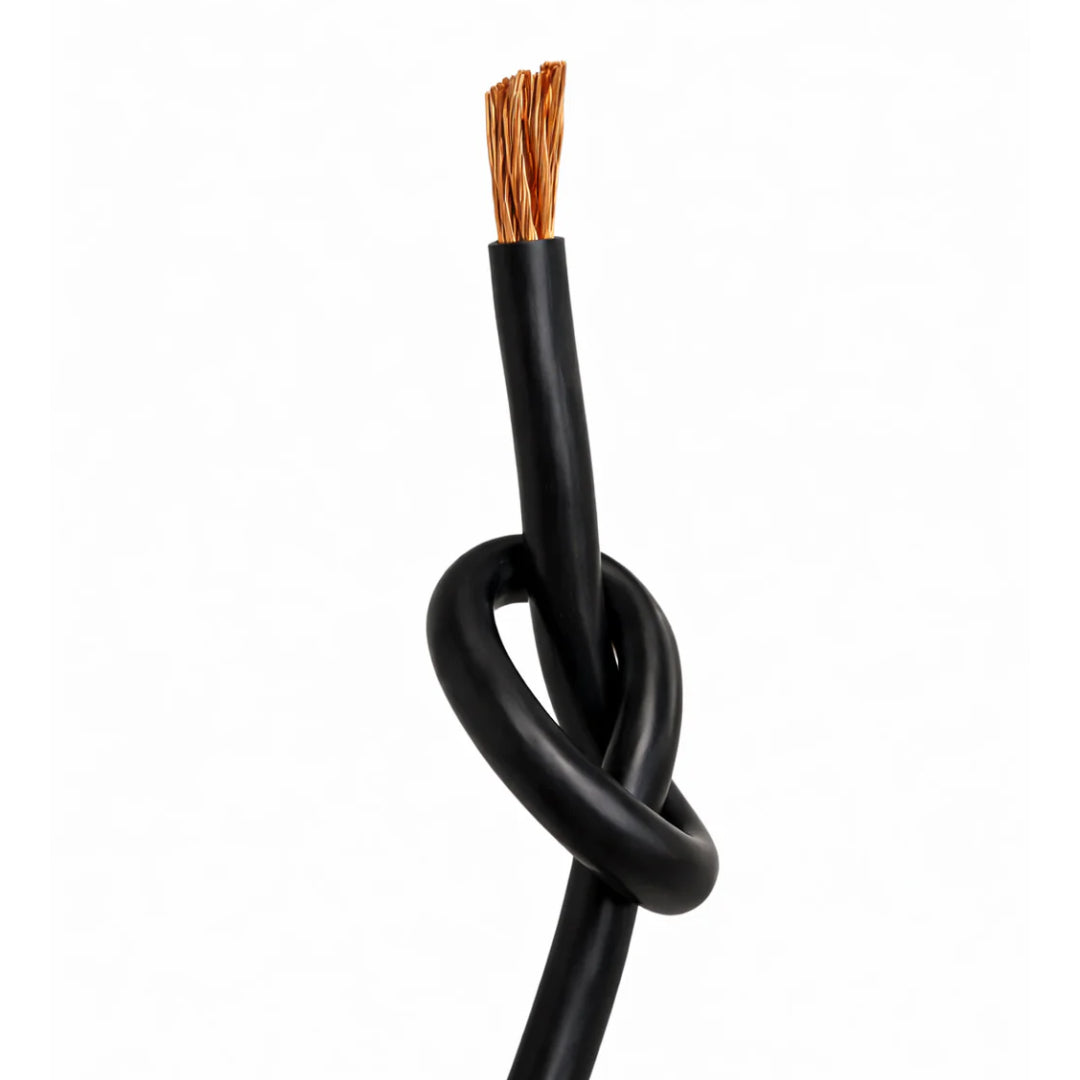 Cable de alimentación 35mm - Negro - Flexible