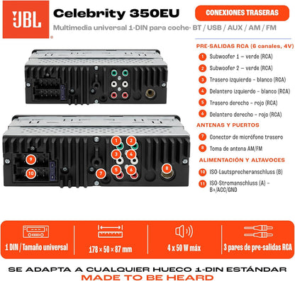RADIO JBL CELEBRITY 350EU