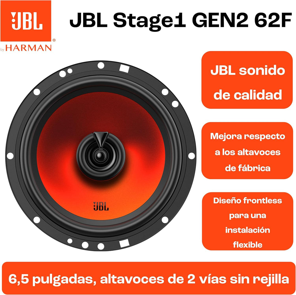 JBL Stage1 62F Gen2 6,5 - 400W