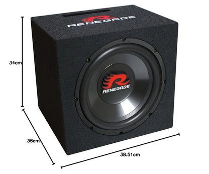 Subwoofer Renegade - RXV 1200 - 12" 300 RMS