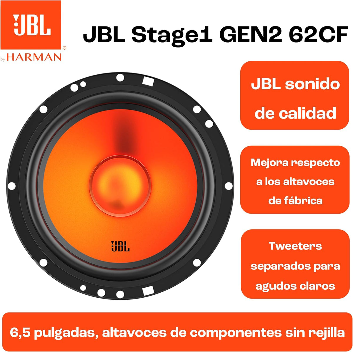 JBL Stage1 GEN2 62CF 6,5"