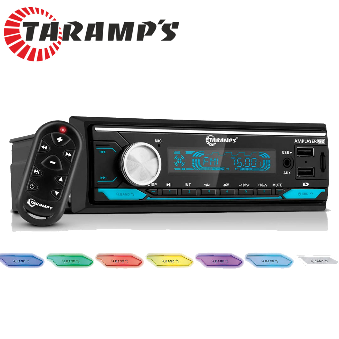 RADIO TARAMPS 400W AMPLAYER G2