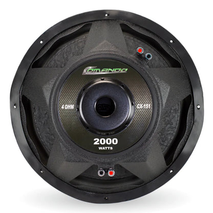 SUBWOOFER COMANDO 15" 2000W