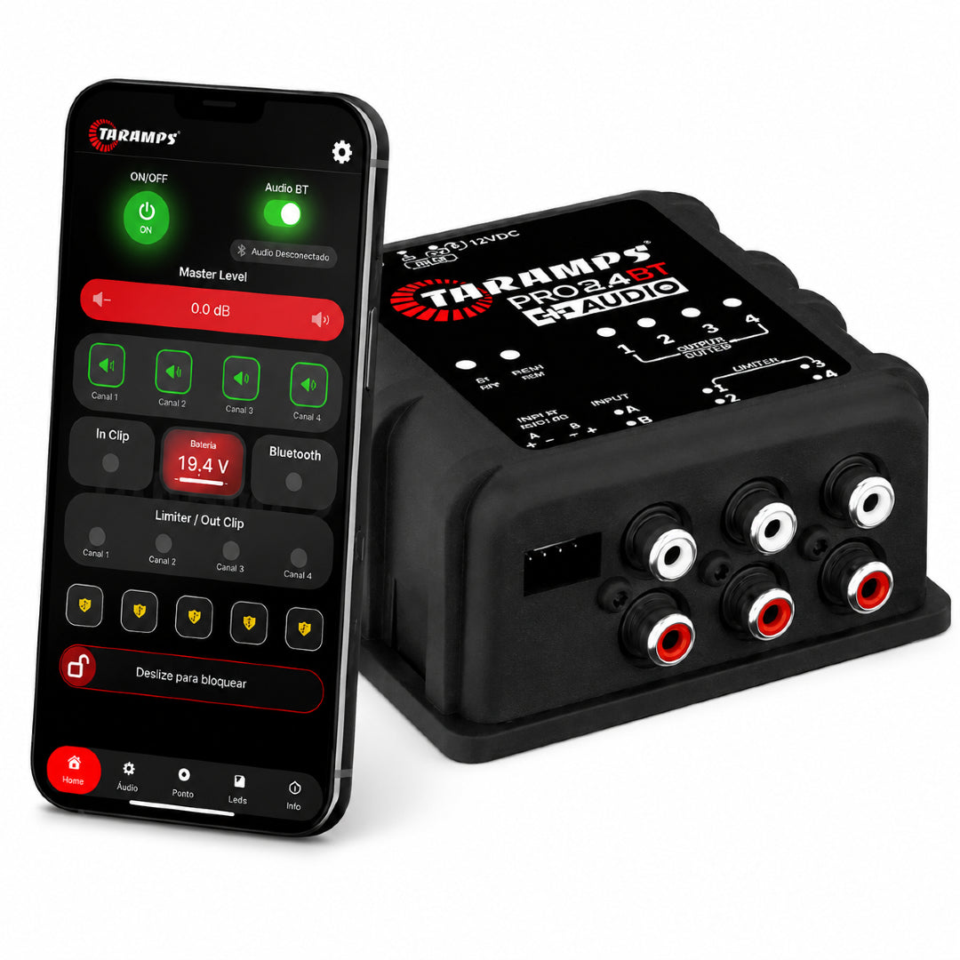 Procesador DSP PRO 2.4BT + Audio