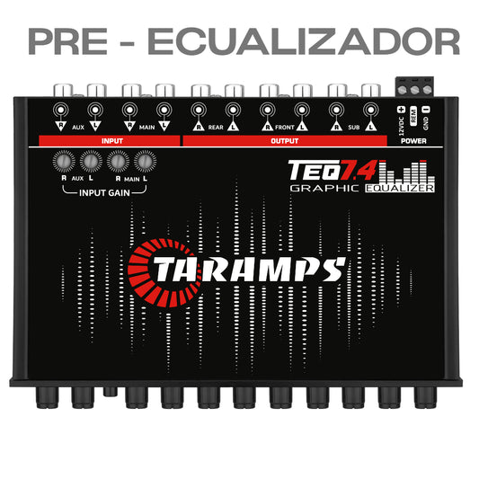 ECUALIZADOR TARAMPS TEQ7.4