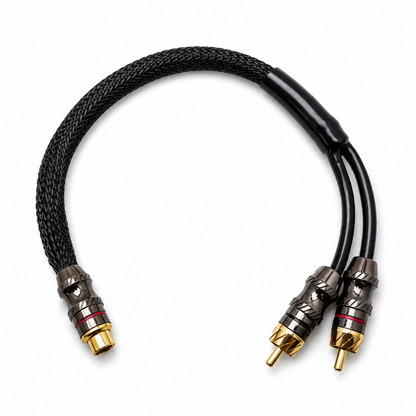 CABLE RCA Y - 1H 2M - PIEL DE SERPIENTE