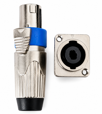 CONECTOR SPEAKON METALICO 4 POLOS