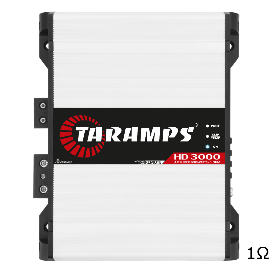 Taramps HD 3000 - 1 Ohm – 3000W RMS Potencia Real – audiobass ...