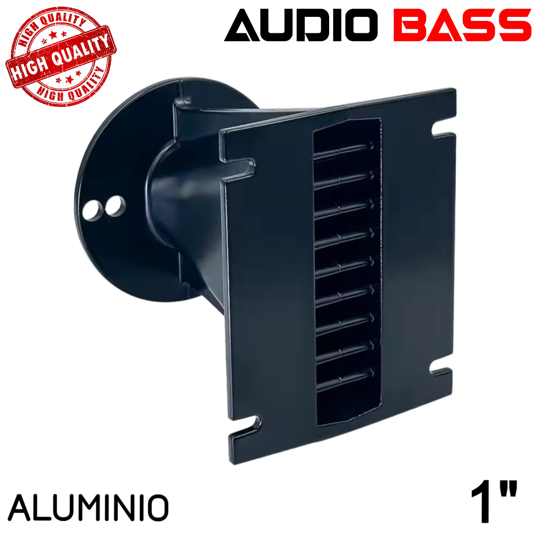 DIFUSOR LINE ARRAY 1" - ALUMINIO - NEGRO