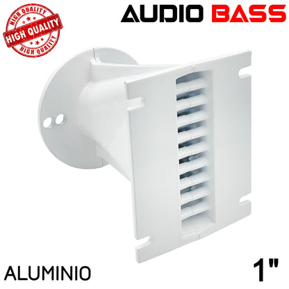 DIFUSOR LINE ARRAY 1" - ALUMINIO - BLANCO