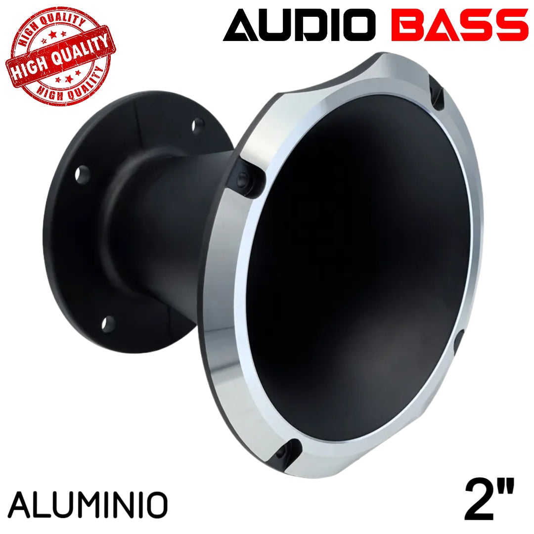 DIFUSOR DE DRIVER 2" - ALUMINIO - NEGRO