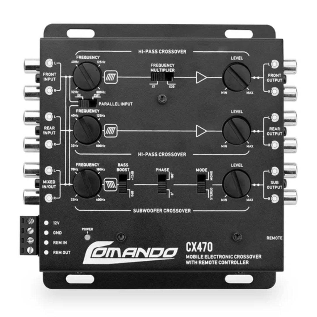 CROSSOVER COMANDO AUDIO - CX470