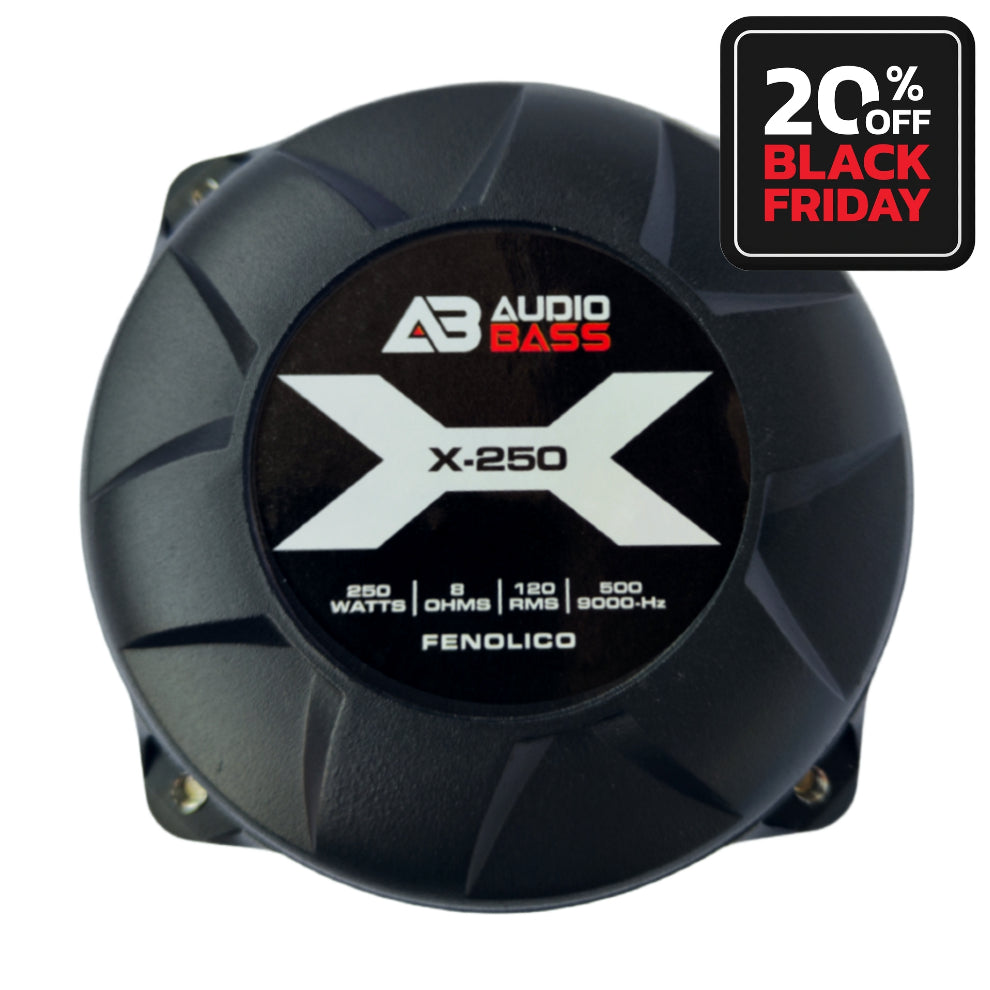 Driver audiobass X250 - 1"+ DIFSUSOR