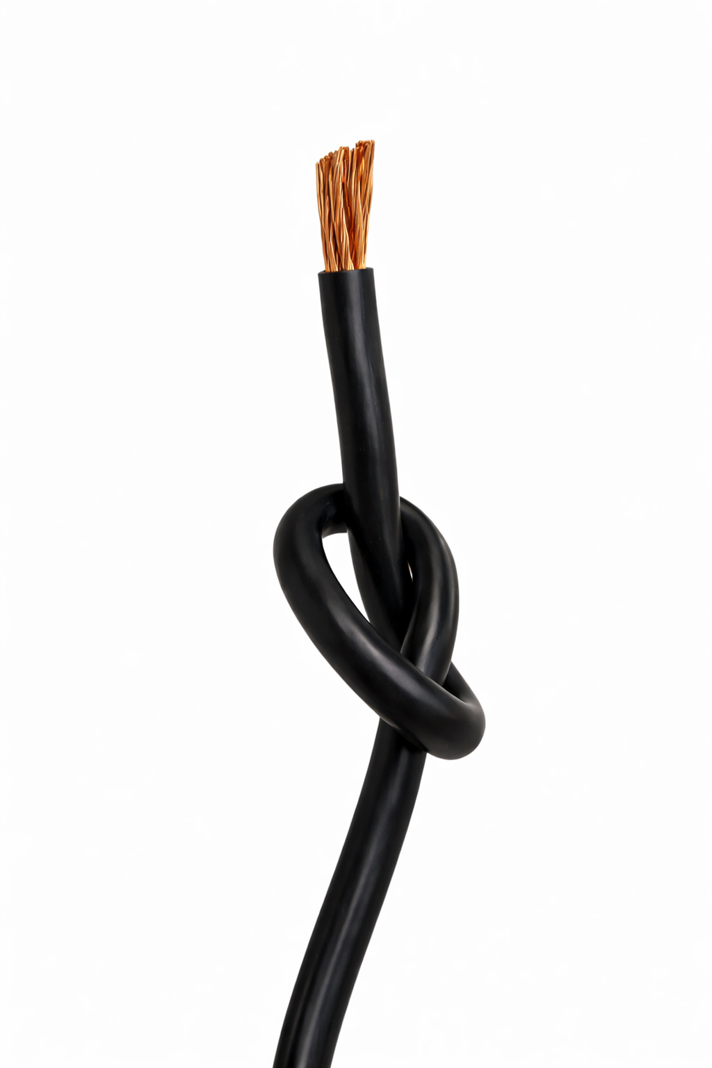 Cable de alimentación 10mm - Negro - Flexible