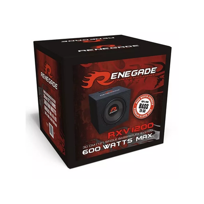 Subwoofer Renegade - RXV 1200 - 12" 300 RMS