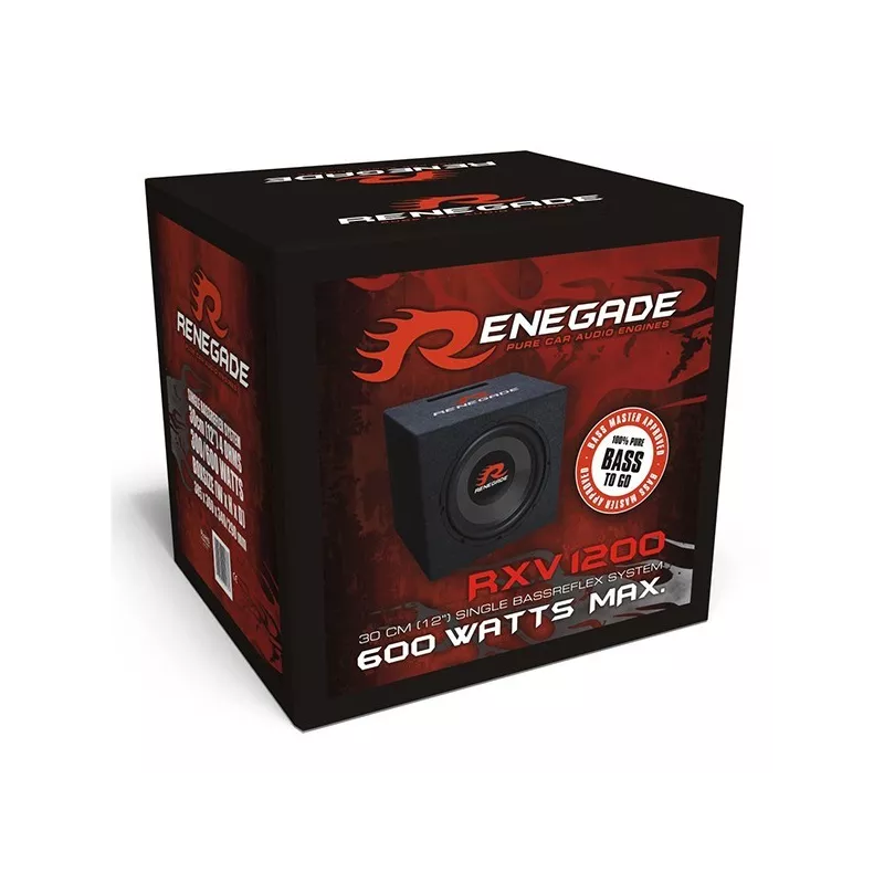 Subwoofer Renegade - RXV 1200 - 12" 300 RMS